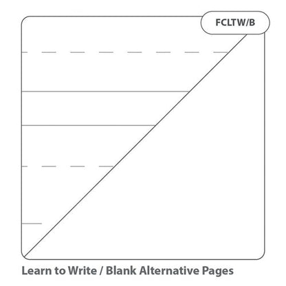 Rhino Education Literacy Flipchart 30 FCLTWB A1 (Pack of 5) RELFC-8
