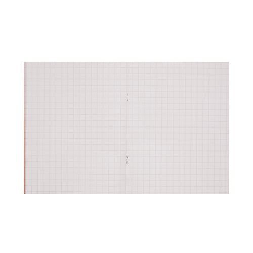 Rhino Exercise Book 10mm Square 80P 9x7 Orange (Pack of 100) VC46834