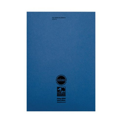 Rhino Exercise Book 64 Page F8M A4 Dark Blue (Pack of 50) VEX677-1085-6