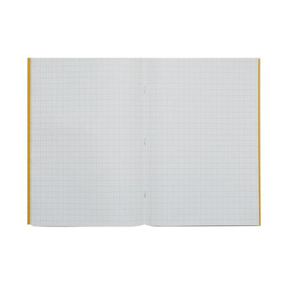 Rhino Exercise Book 10mm Square 64P A4 Yellow (Pack of 50) VC48405