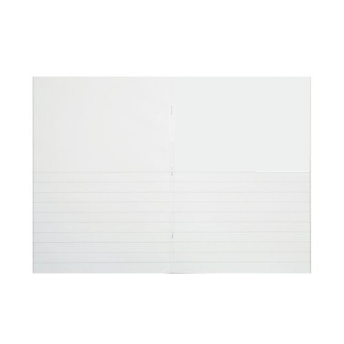 Rhino Exercise Book 15mm/Plain 64 Pages A4 Green (Pack of 50) VC48412