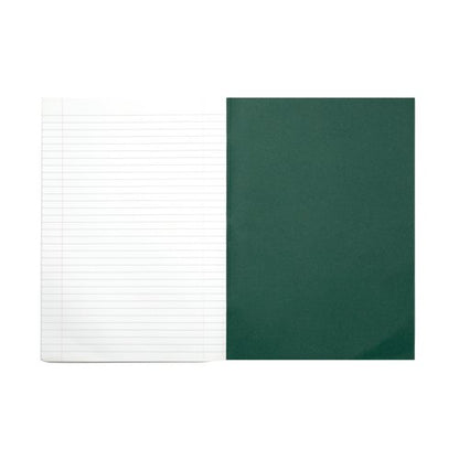 Rhino Exercise Book 8mm Ruled 80P A4 Dark Green (Pack of 50) VC48432