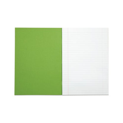 Rhino Exercise Book 8mm Ruled with Margin 80 Pages A4+ Light Green (Pack of 50) VDU080-238-6