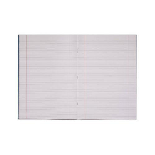 Rhino Exercise Book 80 Page A4 8mm Ruled Light Blue Contract (Pack of 50) VEXV668-1335-4
