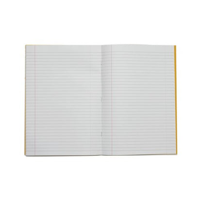 Rhino Exercise Book 80 Page A4 8mm Ruled Yellow Contract (Pack of 50) VEXV668-945-0
