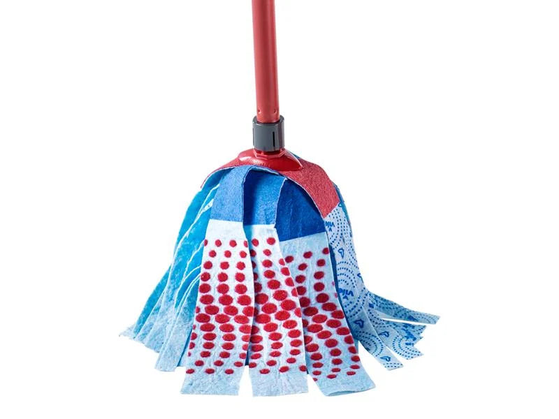 Vileda SuperMocio 3Action XL | Includes Mop Head & Handle | Machine Washable