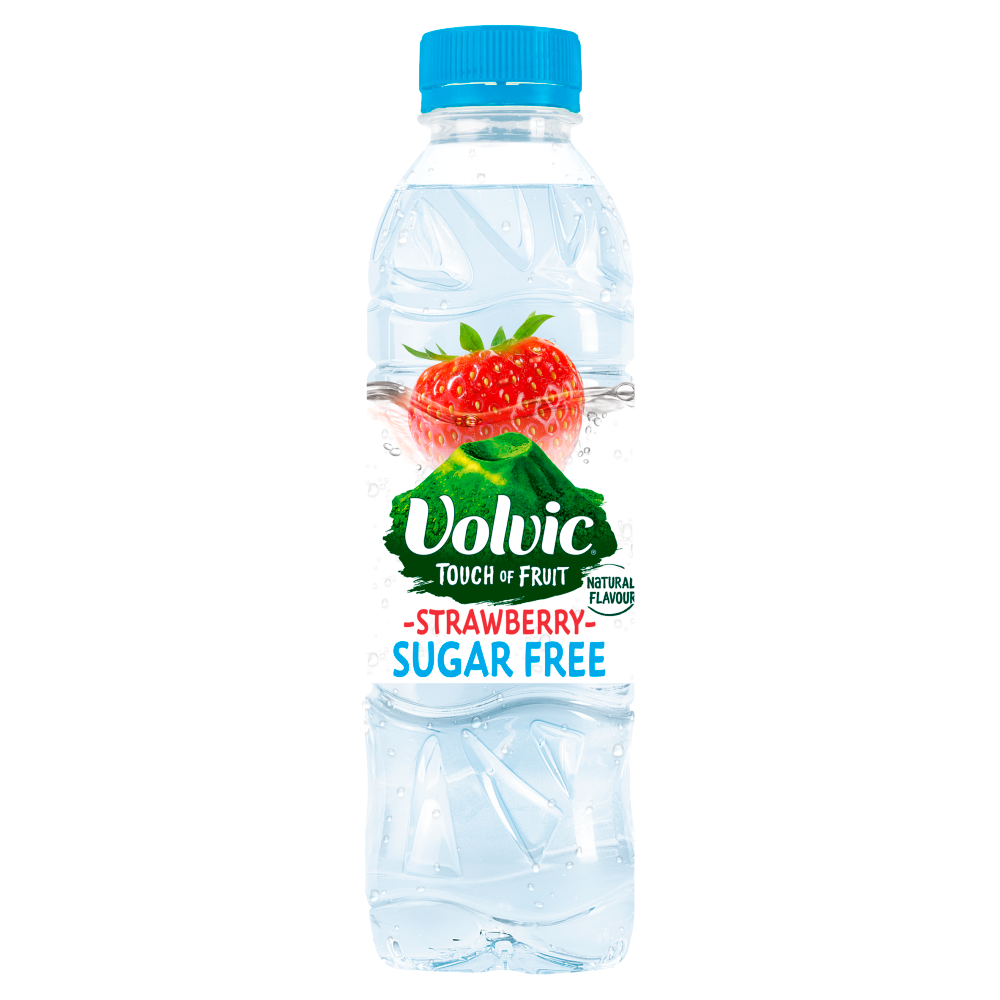 Volvic Touch of Fruit Strawberry Fruit Water 500ml (Pack of 12) 122440