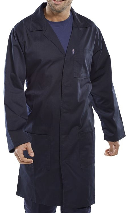 Warehouse Hygiene Coat Navy {All Sizes}