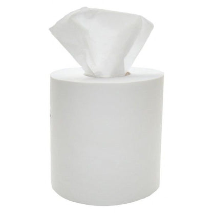 Janit-X Eco 100% Recycled XL Centrefeed Rolls White 6 x 150m CHSA Accredited