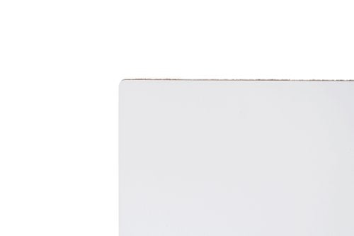 Bi-Office Loop Magnetic Whiteboard Frameless White Lacquered Steel 2400x1000mm WRL02020101