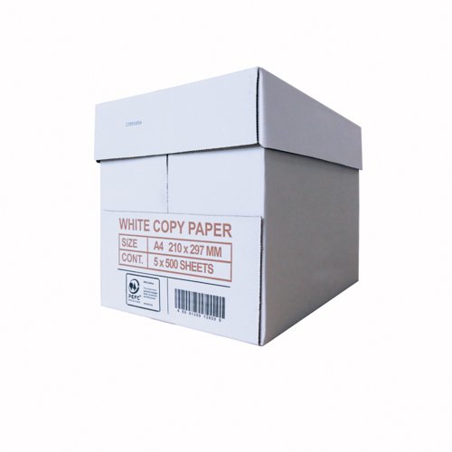 Copier Paper A4 White Ream Wrapped (Pack of 2500) WX01087
