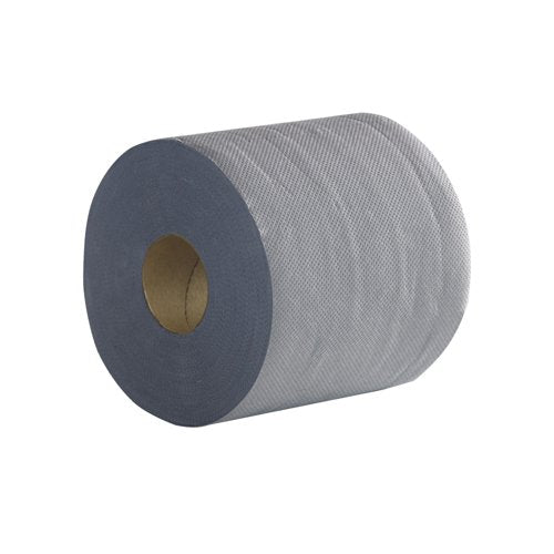 2-Ply Centre Feed Roll Laminated Embossed 300 Sheets Blue (Pack of 6) ACTIV-B