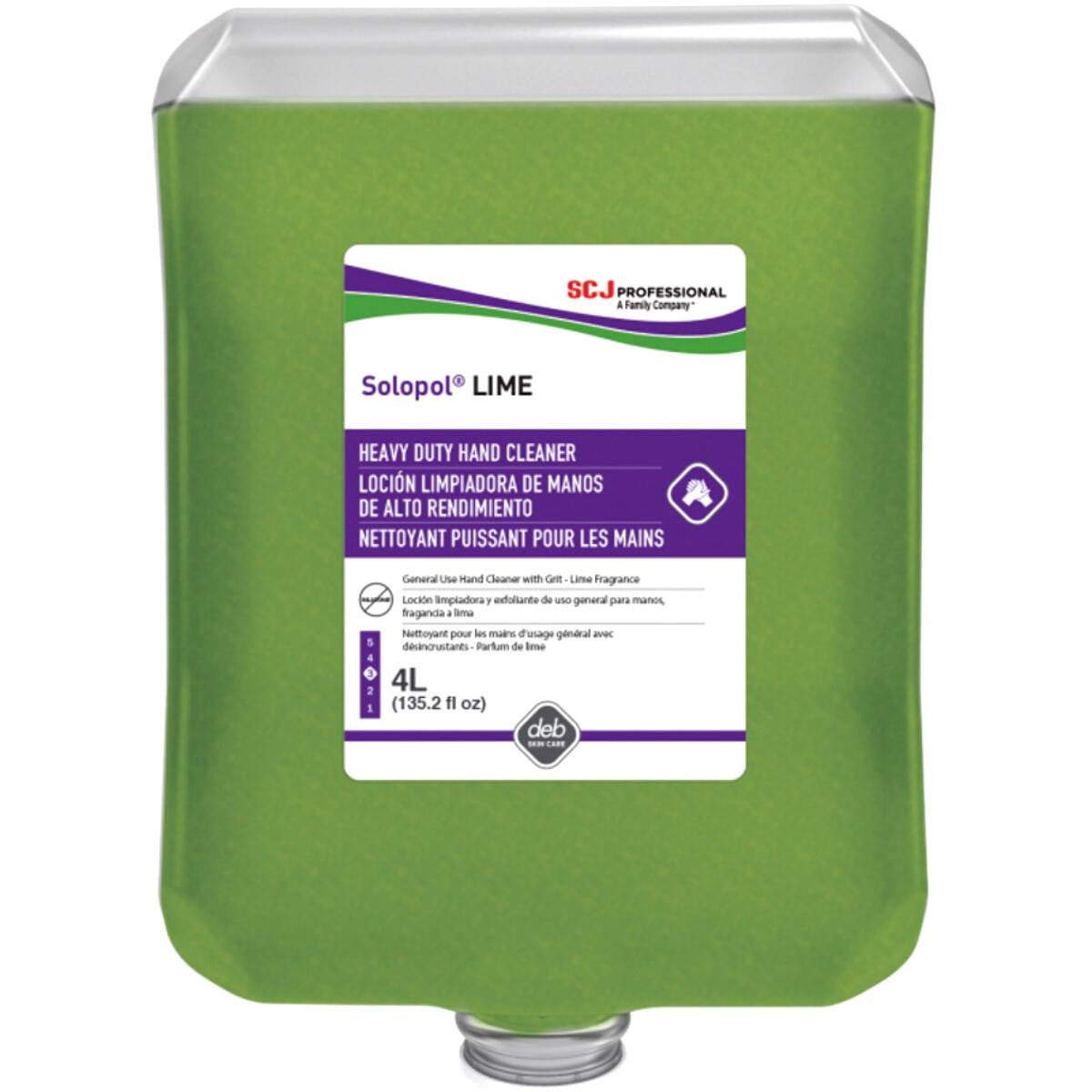 Deb Solopol Lime Wash 4 Litre Cartridge LIM4LTR