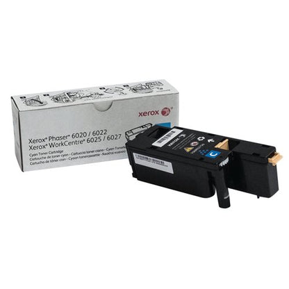 Xerox Phaser 6020/6022 WorkCentre 6025/6027 Toner Cartridge Cyan 106R02756