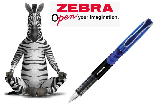 Zebra Fuente Disposable Blue Fountain Pen