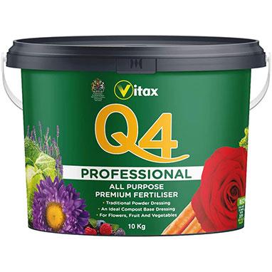 GARDEN & PET SUPPLIES - Vitax Q4 Professional All-Purpose Fertiliser 10kg