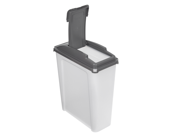 Wham Storage Cool Grey Container & Lid 25 Litre