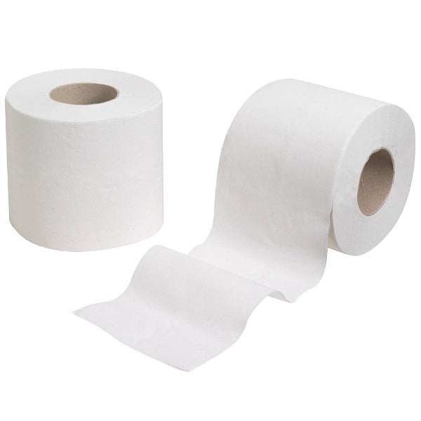 Hostess Standard Roll Toilet Tissue 8653 - 36 rolls x 320 Sheets White, 2 ply sheets (11,520 sheets)