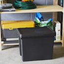 Wham Bam Black Recycled Storage Box 24 Litre