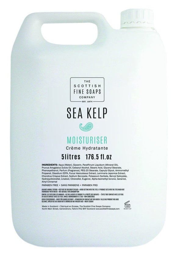 Scottish Fine Soaps Sea Kelp Moisturiser 5 Litre - GARDEN & PET SUPPLIES