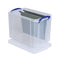 GARDEN & PET SUPPLIES - Really Useful Clear Plastic Storage Box 19 Litre