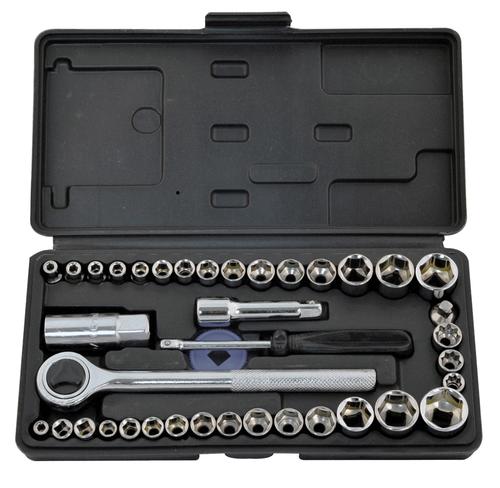 GARDEN & PET SUPPLIES - Rolson 40 Piece Dr Socket Set