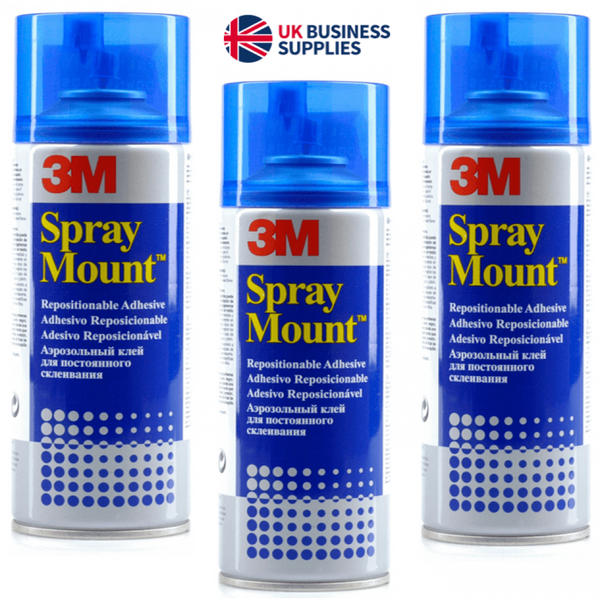 3M Scotch Spray Mount Adhesive 400ml Spray Can Code SM400 - GARDEN & PET SUPPLIES