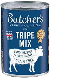 Butcher's Tripe Dog Food Tins 24 x 400g {Bulk Purchase Offers}
