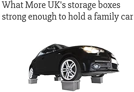 Wham Bam Grey Heavy Duty Storage Box 36 Litre