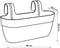 Elho Vibia Campana Easy Hanger Large ANTHRACITE
