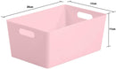 Wham Pink Rectangular Studio Basket 4.02 3.9 Litre