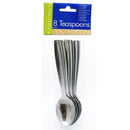 Metal Tea spoons 8pk - Garden & Pet Supplies