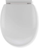 Croydex White Plastic Antibacterial Toilet Seat - Garden & Pet Supplies