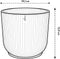 Elho Vibes Fold Display Pot 14cm DELICATE PINK