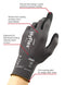 Ansell Hyflex 11-840 Black Large Gloves, All Sizes