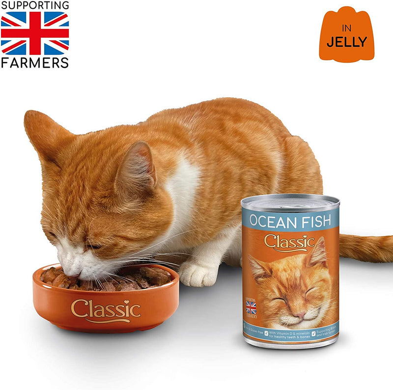 Butcher's Classic Cat Food Fish Variety Pack in Jelly 6x400g