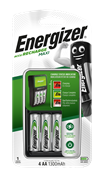 Energizer AA/AAA 1 Hour Charger & 4 Batteries - Garden & Pet Supplies