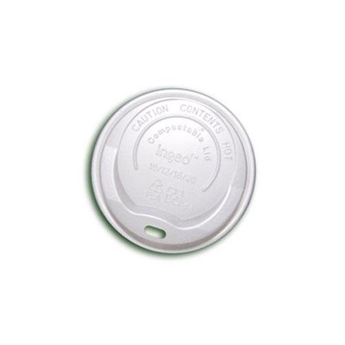 GARDEN & PET SUPPLIES - 8oz Bio Sip Through White Lids Pack 50's