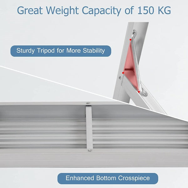 SupaTool Aluminium Platform Ladder 3.95kg
