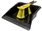 Bulldozer Dustpan & Brush Set