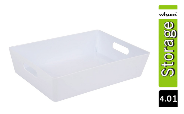 GARDEN & PET SUPPLIES - Wham Pink Rectangular Studio Basket 4.01 2 Litre