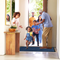 Fixtures Barrier Doorway Door Floor Mat 60cm x 80cm Blue