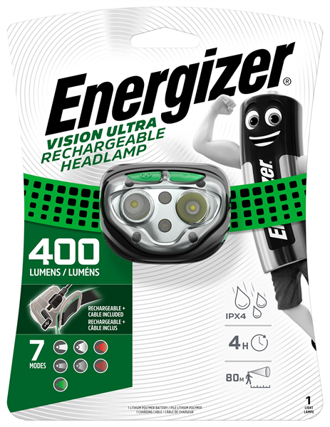 GARDEN & PET SUPPLIES - Energizer Vision HD+ Focus 400 Headlight Torch