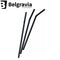 GARDEN & PET SUPPLIES - Belgravia Black Bio Plastic Bendy Straws Pack 250's