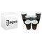 GARDEN & PET SUPPLIES - 12oz Belgravia Triple Walled Black Ripple Cups Pack 25's