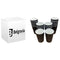 GARDEN & PET SUPPLIES - 8oz Belgravia Triple Walled Black Ripple Cups Pack 25's