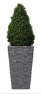 GARDEN & PET SUPPLIES - Fixtures Glaze Wave MEDIUM 42cm Planter {Grey}