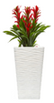 Fixtures Glaze Wave LARGE 55cm Planter {White}