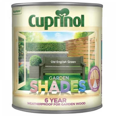 GARDEN & PET SUPPLIES -Cuprinol Garden Shades OLD ENGLISH GREEN 2.5 Litre