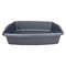 GARDEN & PET SUPPLIES - Deluxe Cat Litter Tray Silver 40x30x10cm